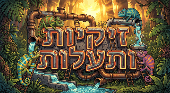 זיקיות ותעלות - משחק תפקידים מבוסס בינה מלאכותית